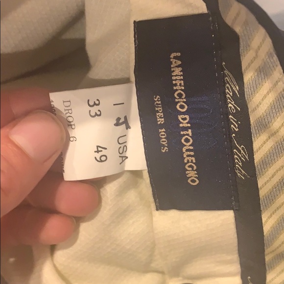 Lanificio Di Tollegno Suit Pants - Picture 2 of 3